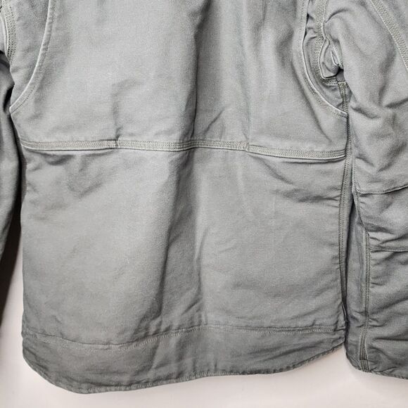 Carhartt Full Swing Jacket Olive MOS Green Mens Size Small Canvas Work wear - Picture 9 of 14